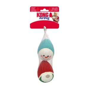 KONG Holiday AirDogs Egg Squeaker Dog Toy Medium, 2 ct