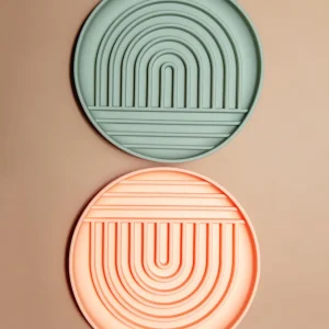 Modern Rainbow Slow Feeder for Dogs