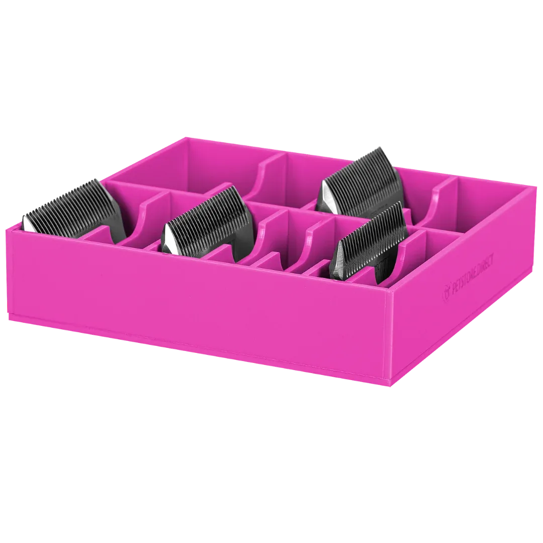 Wide Blades/Combs Guard Holder 11 Hot Pink by PetStore.Direct