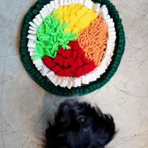 Hot Sushi Roll Interactive Snuffle Dog Toy