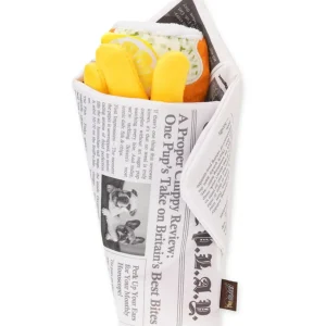 International Classic Fish Chippy & Chews Plush Dog Set