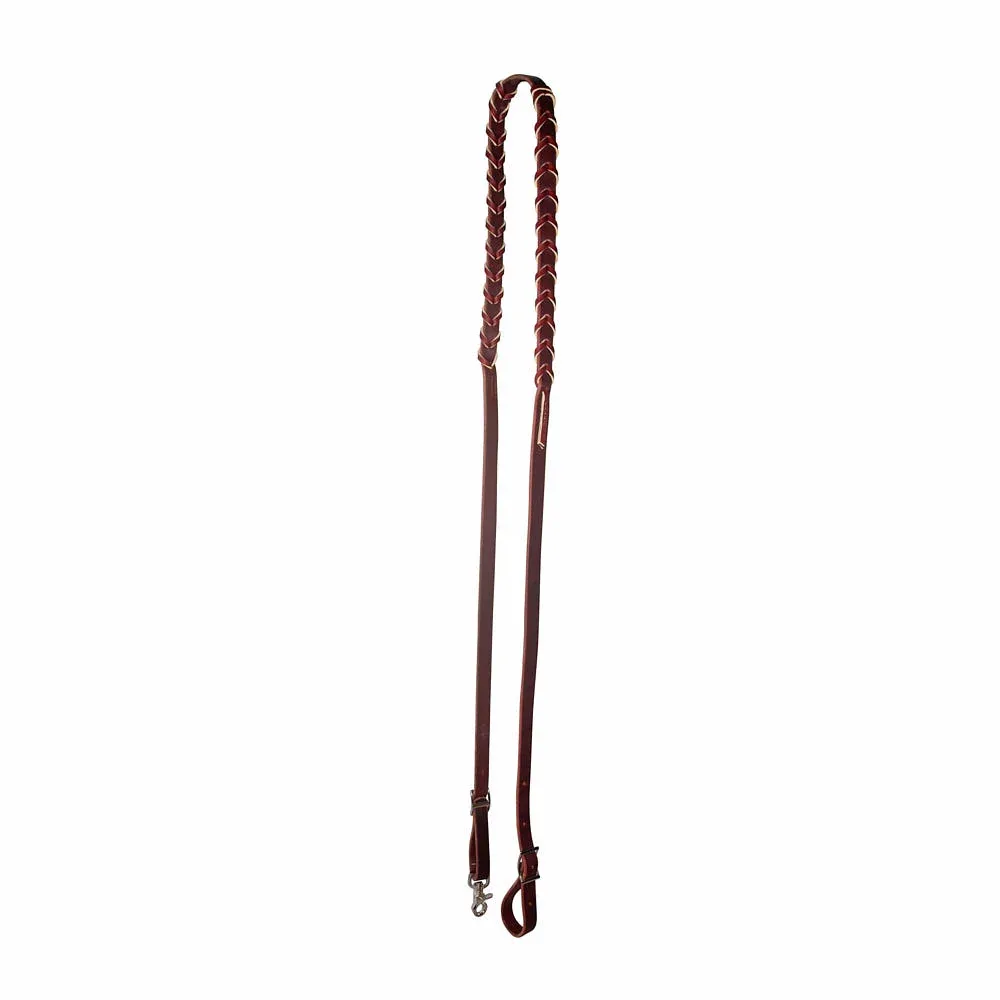Professionals Choice 5/8in Laced Barrel Reins