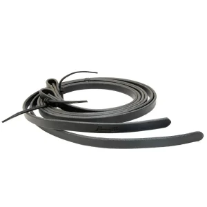 Professional's Choice Black Latigo Reins