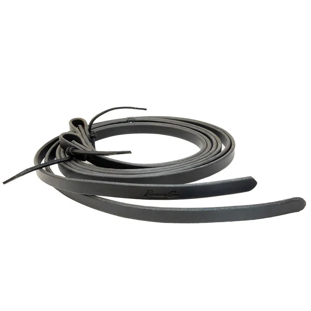 Professional's Choice Black Latigo Reins