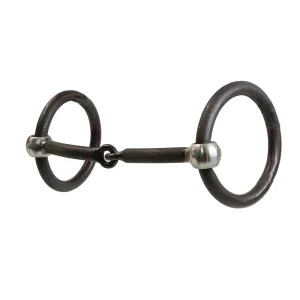 Professionals Choice Bob Avila Textured Snaffle Bit