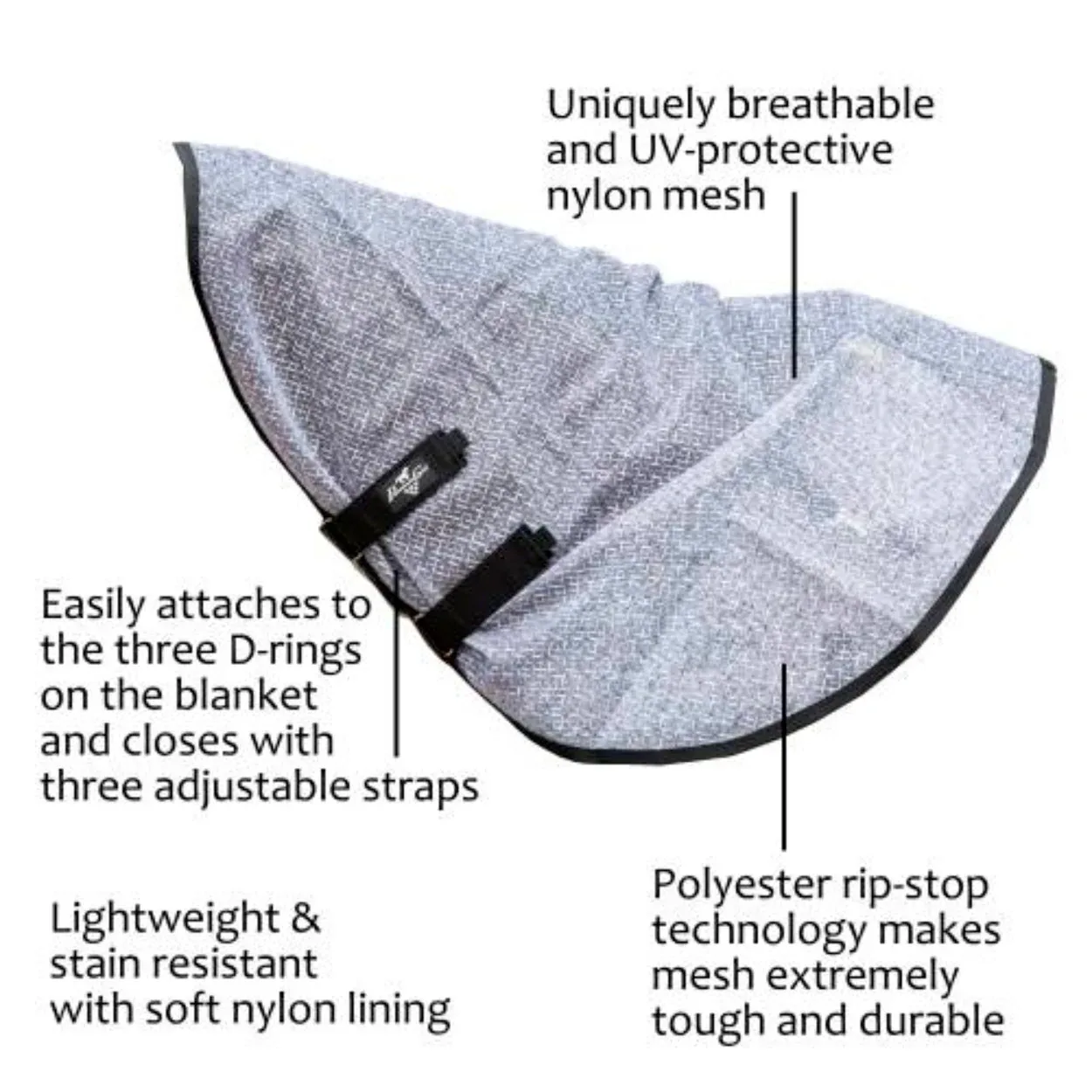 Professionals Choice Choice Fly Neck Cover - Image 2
