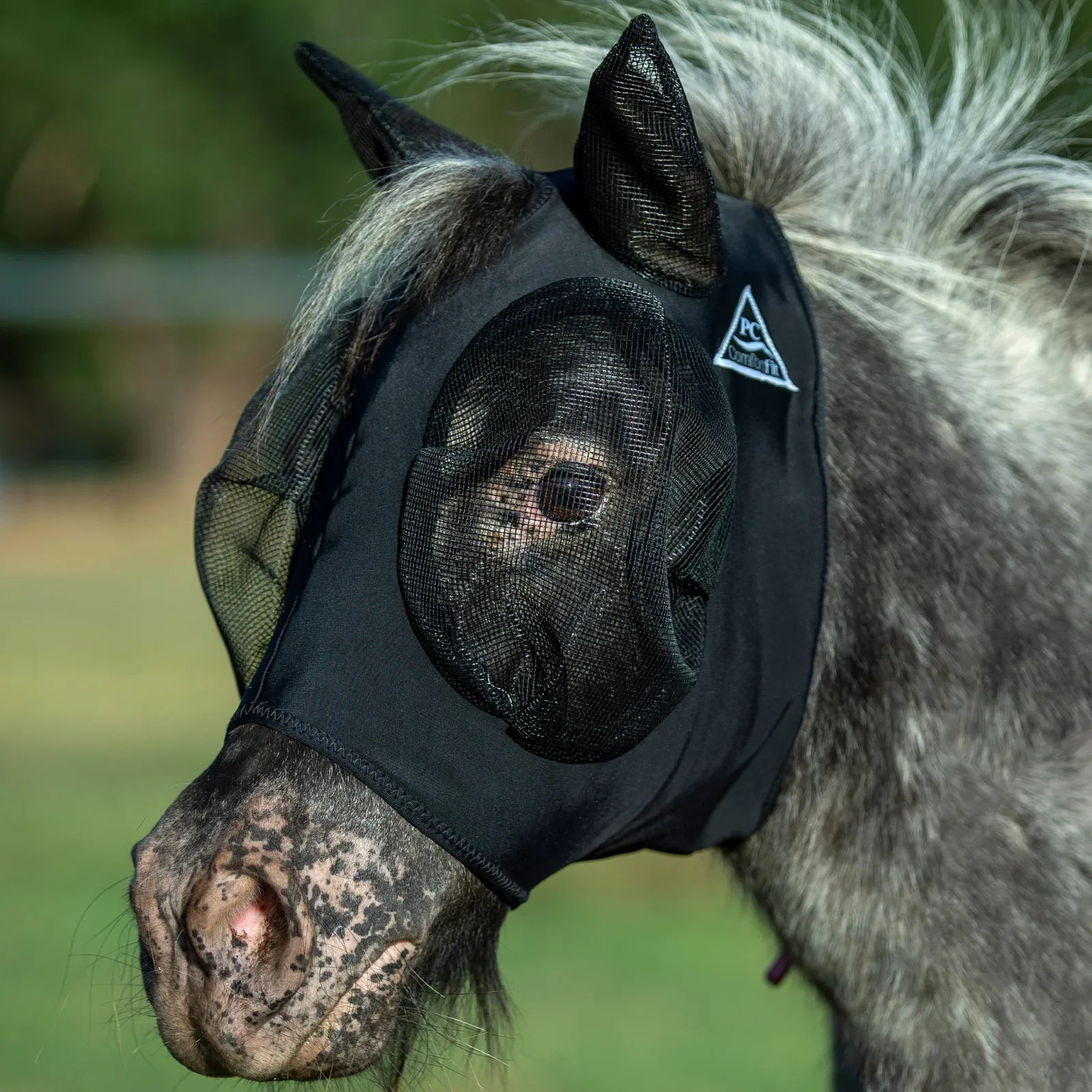 Professional's Choice Comfort Fit Mini Pony Fly Mask - Image 2