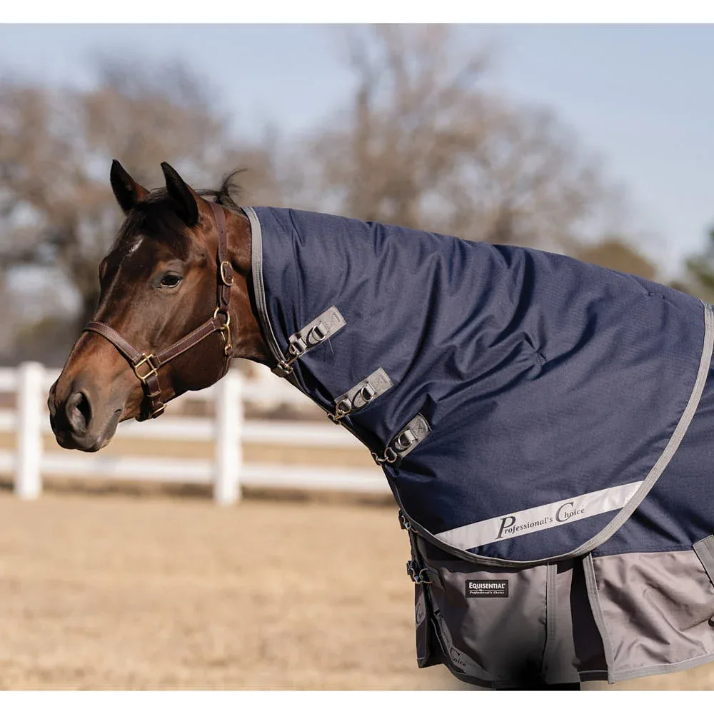 Professionals Choice Equisential Navy 600D Neck Cover