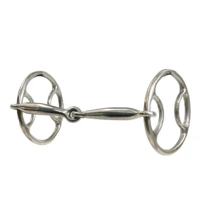 Professionals Choice Equisential Smooth Locked O Ring Snaffle Gag Bit