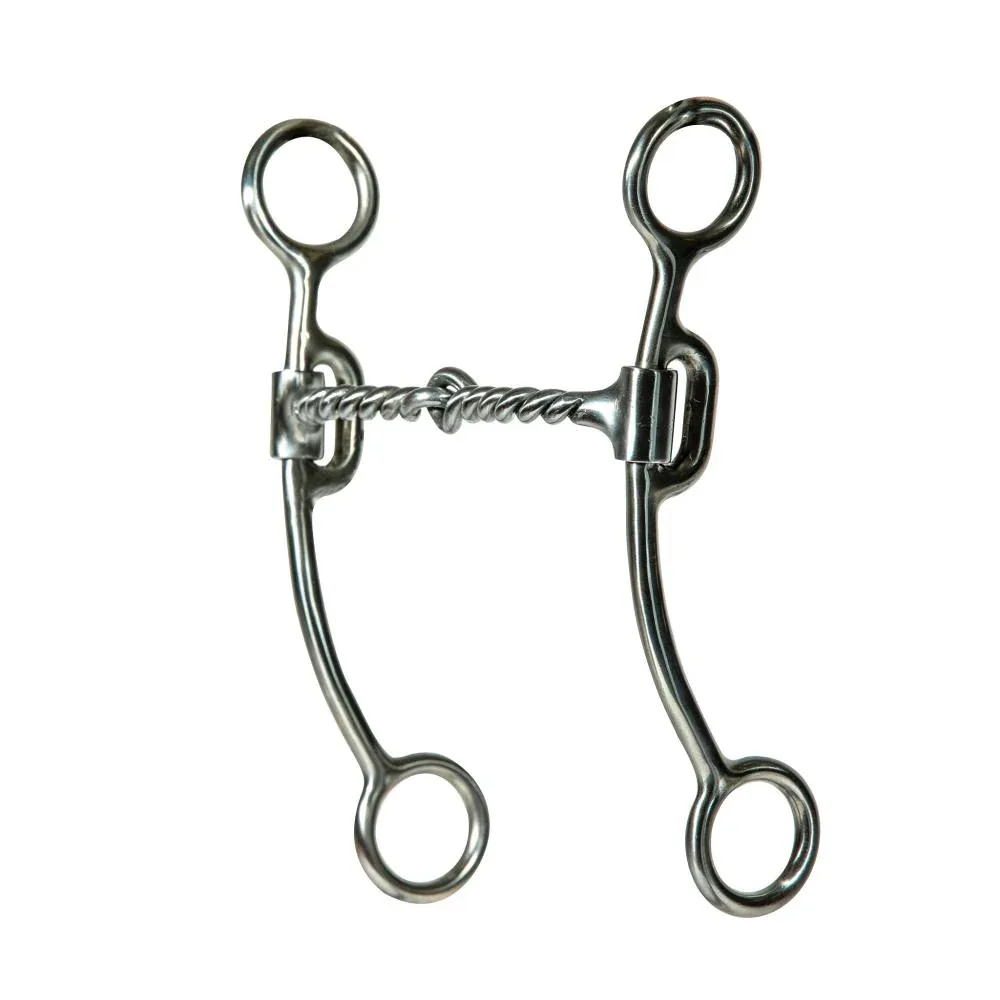 Professionals Choice Equisential Twisted Snaffle 7in Shank Bit