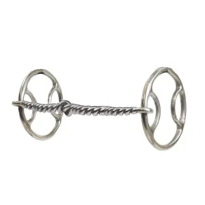 Professionals Choice Equisential Twisted Wire Locked O Ring Gag Bit