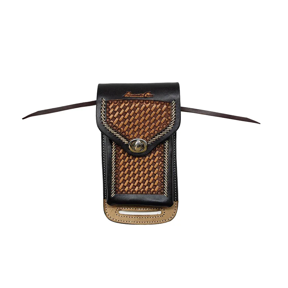 Professionals Choice Laced Buckstitch Stamped Cell Phone Case