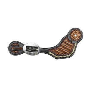 Professionals Choice Ladies Buckstitch Basket Spur Straps