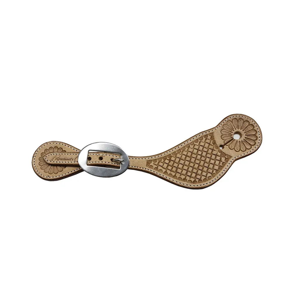 Professionals Choice Mens Roughout Basket Spur Straps