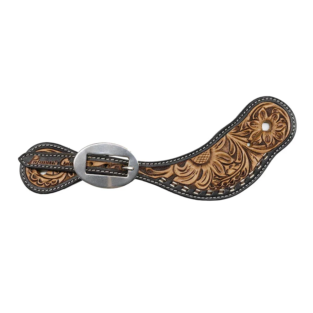 Professionals Choice Mens Sunflower Lace Spur Straps