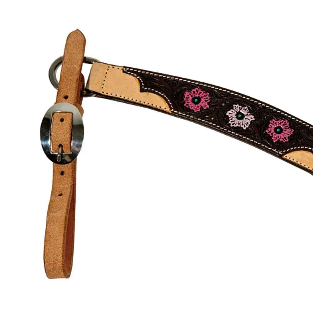 Professionals Choice Pink Flower Pony Breast Collar - Image 2