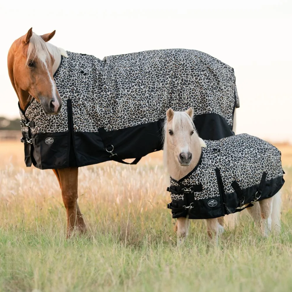 Professionals Choice Professional's Cheetah Mini Pony Equisential 600D Winter Blanket