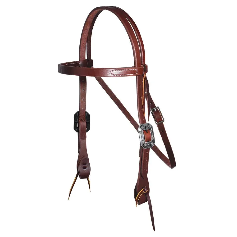 Professionals Choice Professional's Ranchhand 3/4in. Brow Band Headstall w/Arrow Buckles