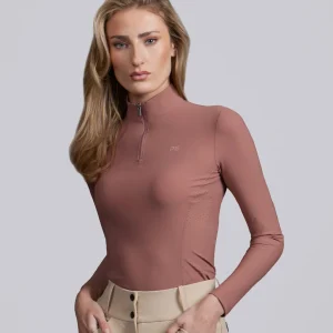 Prospero Long Sleeve Training Top Rosewood