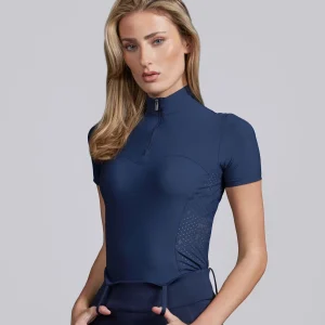 Prospero Short Sleeve Training Top Navy