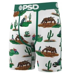 Psd Underwear Men's Cowboy Golf Boxer Briefs