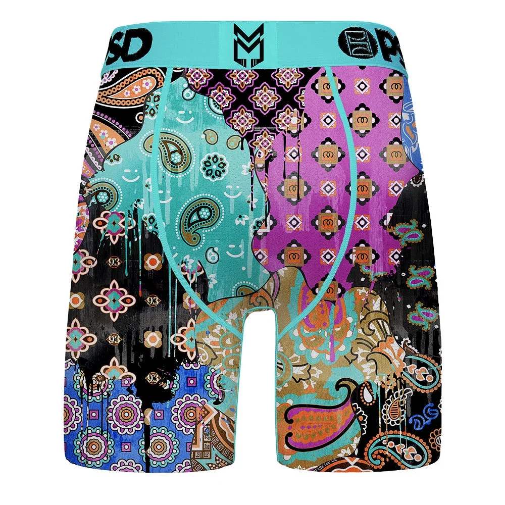 Psd Underwear Men's Marner Paisley Boxer Briefs - Image 2