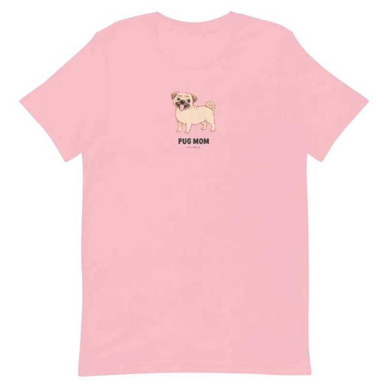 Pug Mom Tee - Image 2