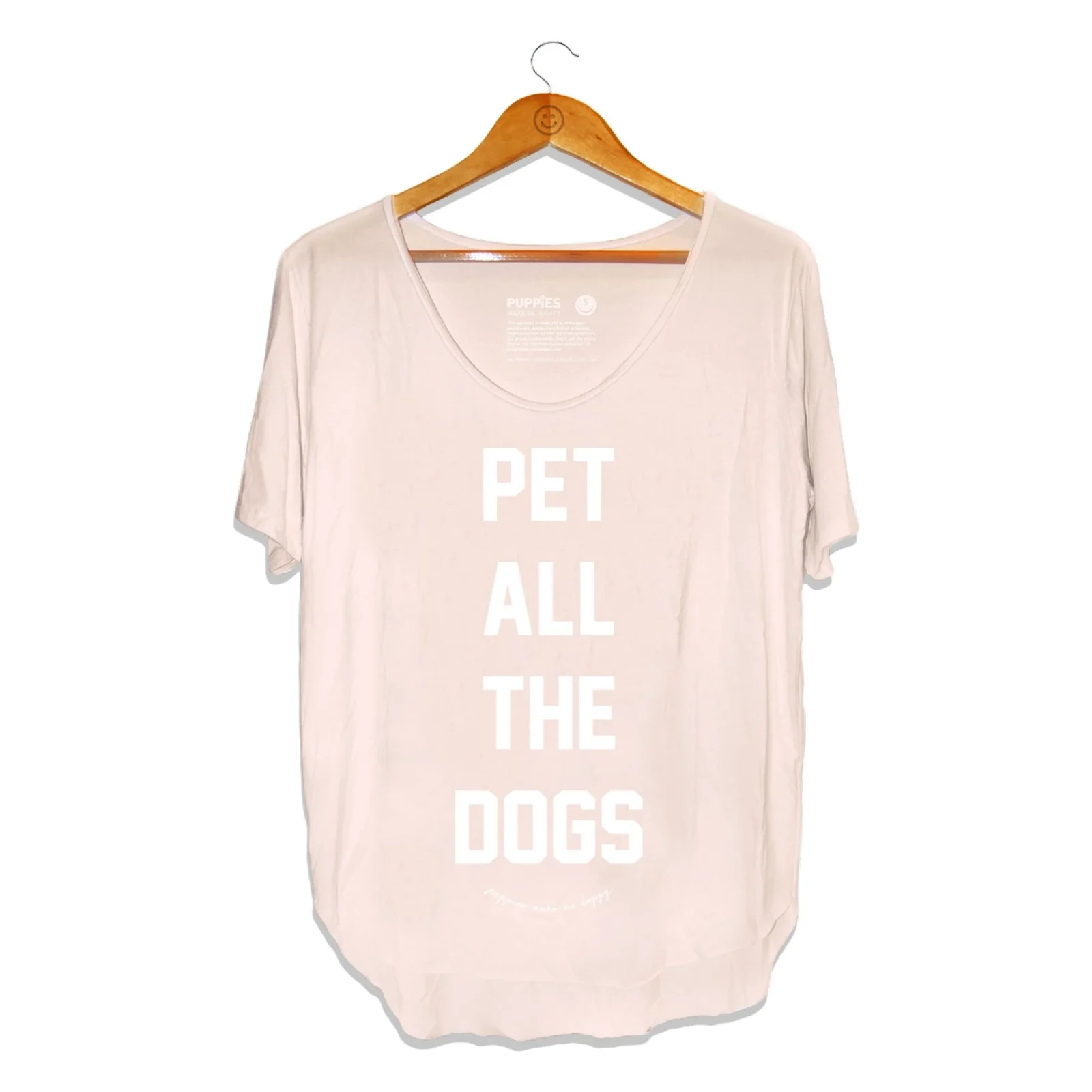 PUPPIES MAKE ME HAPPY | Pet All Dogs Weekend Tee