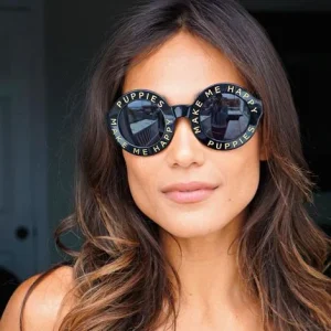 PUPPIES MAKE ME HAPPY | Puppy Vision Sunglasses
