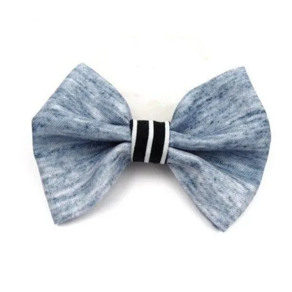 PUPSTYLE | Grey Days Bow Tie