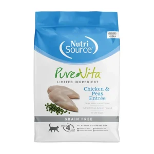 Pure Vita Cat Grain-Free Chicken & Pea, 12 lb