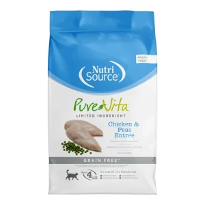 Pure Vita Cat Grain-Free Chicken & Pea, 4 lb
