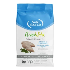 Pure Vita Cat Grain-Free Chicken & Peas, 1.5 lb