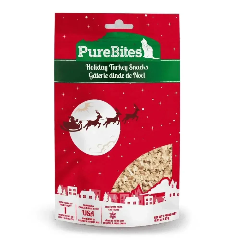PureBites Holiday Turkey Cat Treats .81 oz
