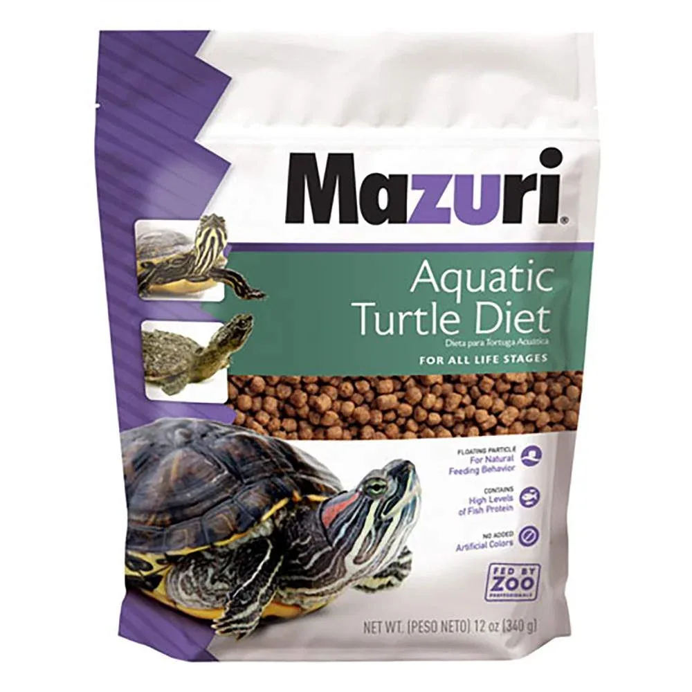 Purina Animal Nutrition MAZURI AQUA TURTLE DIET 12OZ