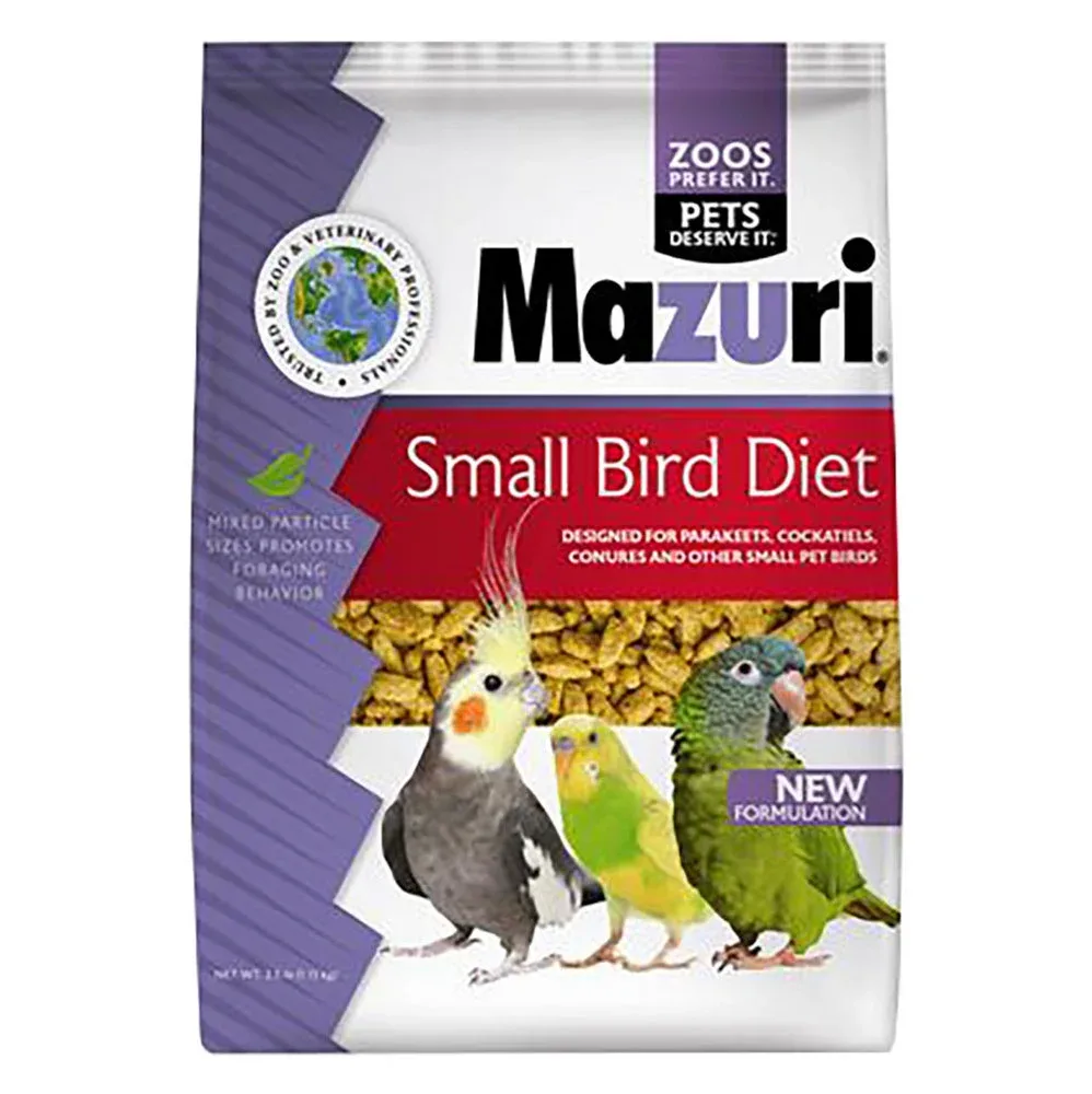 Purina Animal Nutrition Mazuri Small Bird Maintenance Diet