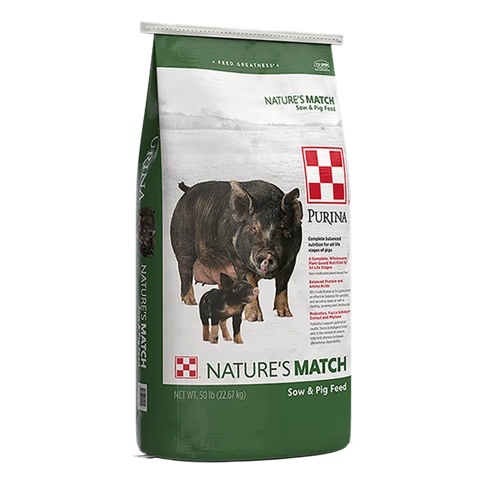 Purina Animal Nutrition Nature’s Match Sow & Pig Complete