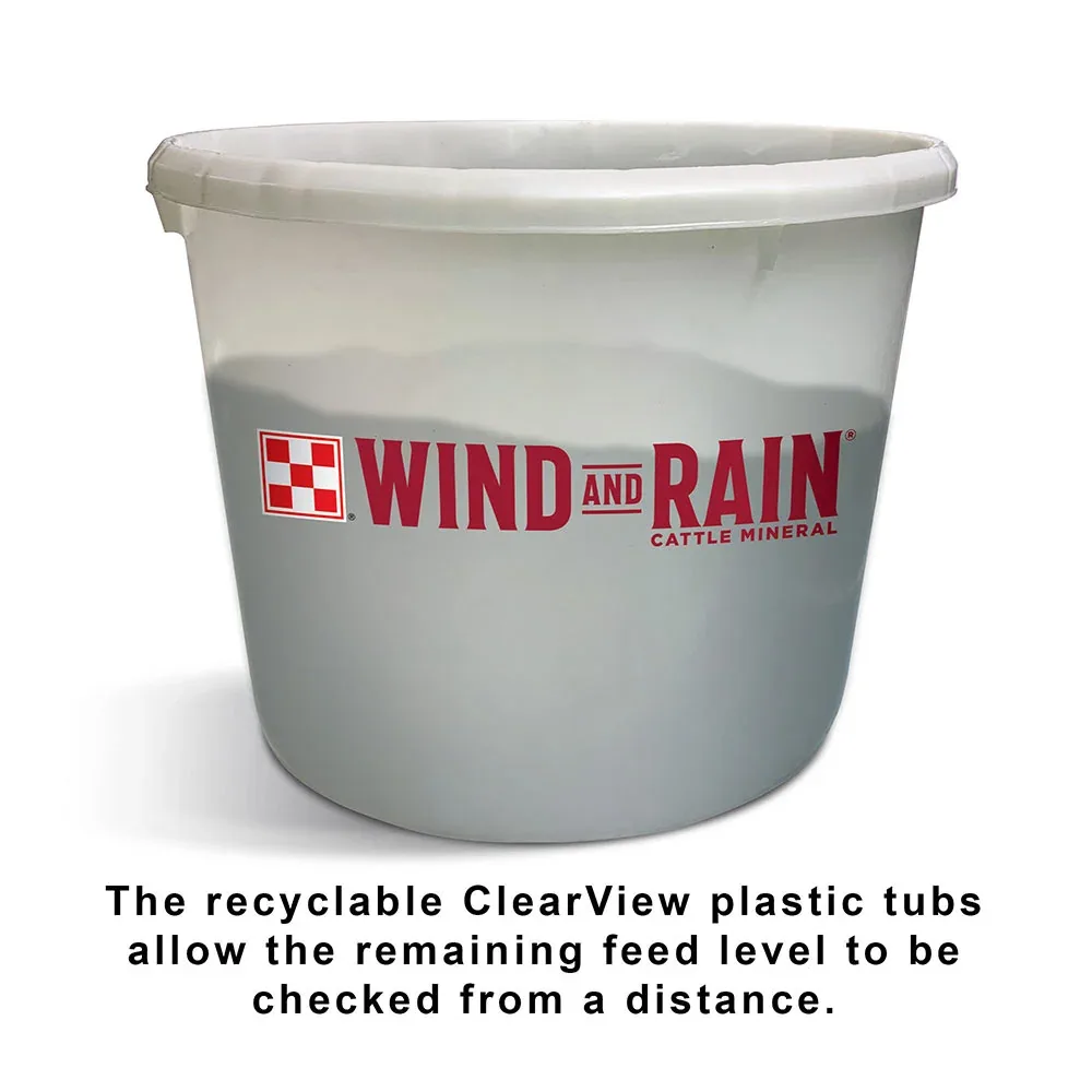 Purina Animal Nutrition Wind And Rain All Season Fly Control Mineral Tub - Image 2
