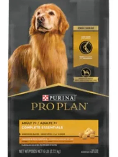 Purina Pro Plan Shredded Chicken & Rice w/Probiotics Senior-6lbs. Pack of 5 Bags