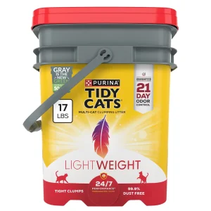 Purina® Tidy Cats® 24/7 Performance Lightweight Clumping Multi-Cat Clay Cat Litter