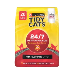 Purina® Tidy Cats® 24/7 Performance Non-Clumping Multi-Cat Clay Cat Litter - Low Dust