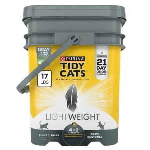 Purina® Tidy Cats® 4-in-1 Strength Lightweight Clumping Multi-Cat Clay Cat Litter