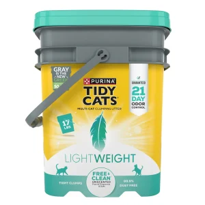 Purina® Tidy Cats® Lightweight Free & Clean Natural Multi Cat Clumping Clay Cat Litter - Unscented