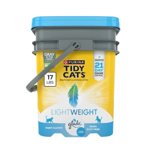 Purina® Tidy Cats® Lightweight With Glade Clumping Multi-Cat Clay Cat Litter - Clear Springs Scent