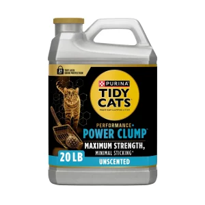 Purina® Tidy Cats® Performance Plus Multi-Cat Clay Cat Litter - Unscented, Max Strength, Power Clump