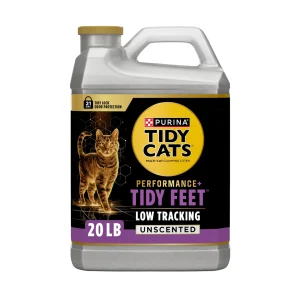 Purina® Tidy Cats® Performance Plus Tidy Feet Multi-Cat Clay Litter - Low Tracking, Unscented