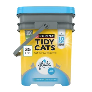 Purina® Tidy Cats® With Glade Multi Cat Clumping Clay Cat Litter - Clear Springs Scent, Low Dust