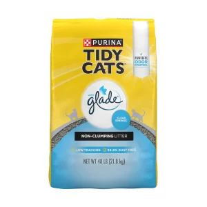 Purina® Tidy Cats® With Glade Non-Clumping Multi-Cat Clay Cat Litter - Clear Springs Scent