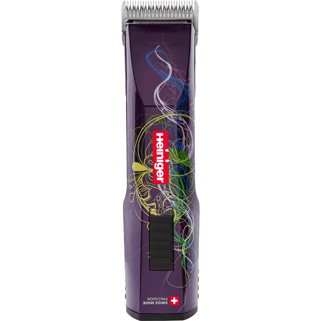 Purple Saphir Cordless Clipper with Two Batteries by Heiniger - Image 2