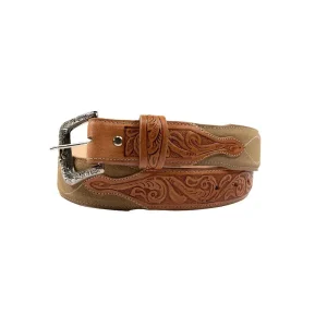 R Watson Boots Men's Sand Stitched Roughout Belt